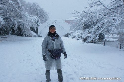 2013/1/14成人式の日　大雪の都心